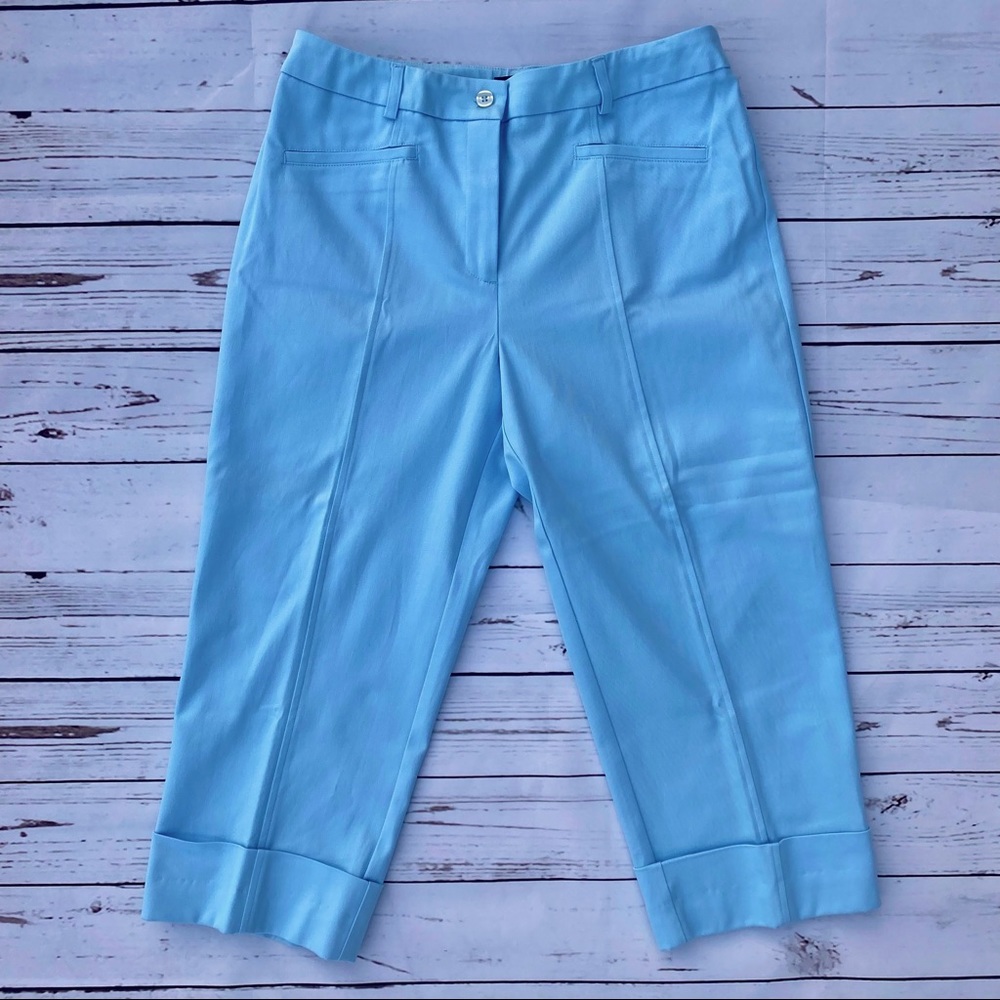 Tribal Woman’s Blue Capri Pants